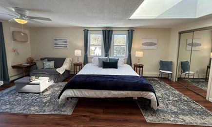 Yarmouth Cape Cod vacation rental - Bedroom #1 king size bed with kitchenette, private deck and entry
