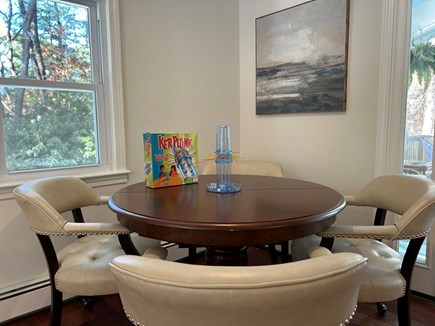 Yarmouth Cape Cod vacation rental - Living room game table