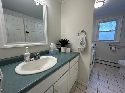 Yarmouth Cape Cod vacation rental - First floor 1/2 bath with laundry