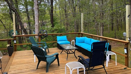 Wellfleet Cape Cod vacation rental - Enjoy the deck with furniture and gas grill