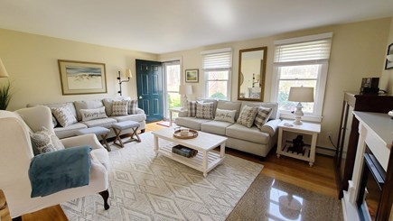Wellfleet Cape Cod vacation rental - Bright and open living room with comfortable seating
