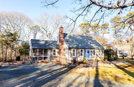 Eastham Cape Cod vacation rental - Front yard, screened in porch