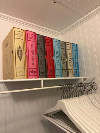 Dennis Port Cape Cod vacation rental - Class board games
