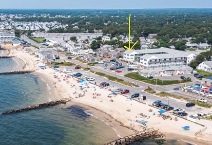 Dennis Port Cape Cod vacation rental - Steps to beach; Oceanfront unit!