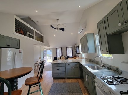 Dennisport Cape Cod vacation rental - New kitchen cabinets and granite countertops.