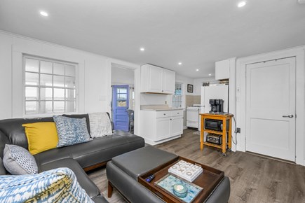 East Sandwich Cape Cod vacation rental - The living room flows into the kitchen