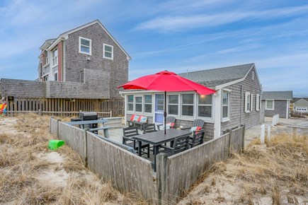 East Sandwich Cape Cod vacation rental - Deck with seating and grill