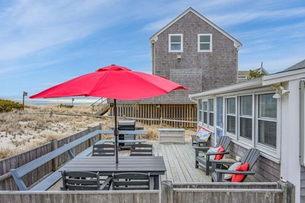 East Sandwich Cape Cod vacation rental - Deck with seating and grill