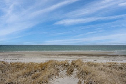 East Sandwich Cape Cod vacation rental - View of the beach from the property