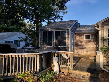 West Harwich Cape Cod vacation rental - Deck area from the kitchen
