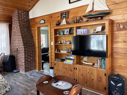 West Harwich Cape Cod vacation rental - Nice den with flat screen TV