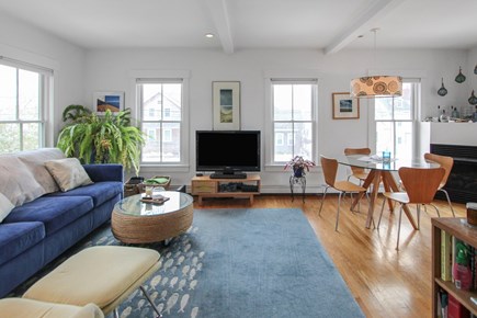 Provincetown Cape Cod vacation rental - Living Room