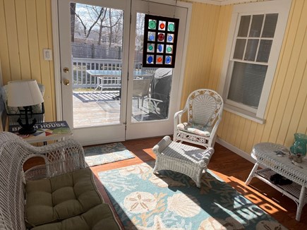 Bourne, Buzzards Bay Cape Cod vacation rental - Sunny sunporch