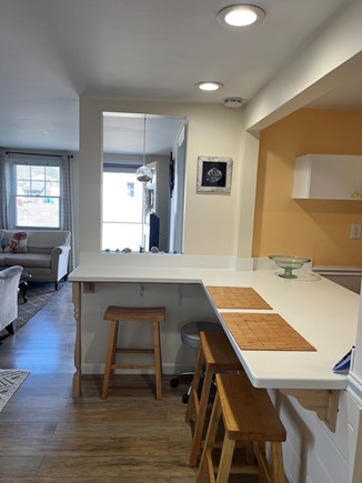 Bourne, Buzzards Bay Cape Cod vacation rental - Kitchen island for casual meals