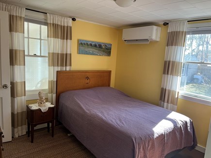 Bourne, Buzzards Bay Cape Cod vacation rental - Bedroom with full size bed with mini-split AC
