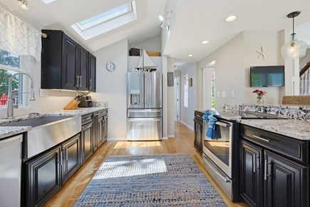 Onset Beach MA vacation rental - Fully equipped kitchen with retractable skylights