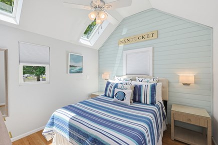 Onset Beach MA vacation rental - 1st floor Master BR (queen)  ensuite and retractable skylights