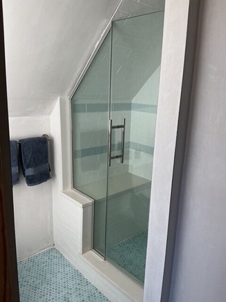 Onset Beach MA vacation rental - Master bath shower upstairs