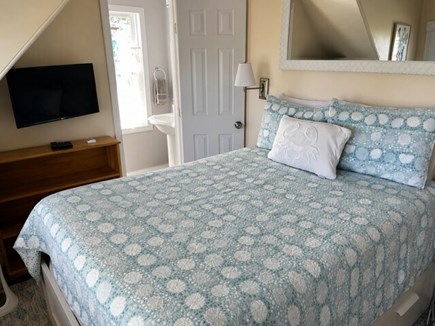 Onset Beach MA vacation rental - Full bed with 1/2 bath attached *on 2nd floor*
