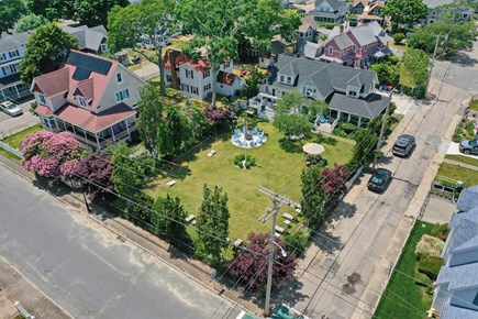 Onset Beach MA vacation rental - Huge private fenced yard - only 1 minute walk to the sandy beach