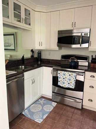 Ocean Edge Cape Cod vacation rental - Induction cooktop and microwave. Dishwasher and deep sink