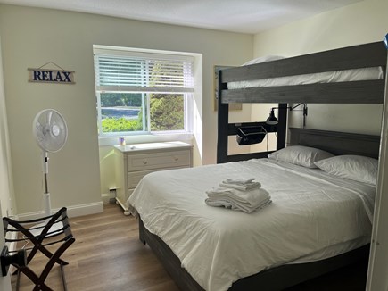 Ocean Edge Cape Cod vacation rental - Front bedroom w/ queen and loft twin