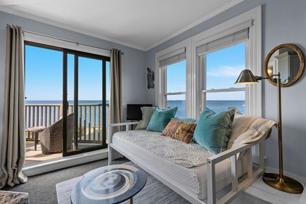 Brewster Cape Cod vacation rental - Living room area with daybed/twin mattress