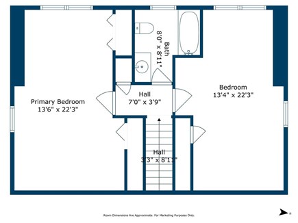 East Falmouth Cape Cod vacation rental - 2nd floor