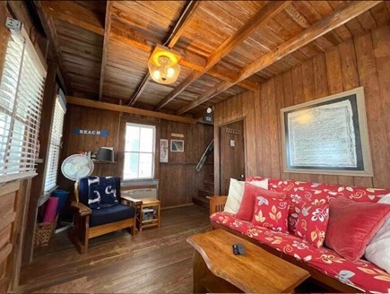 Truro Cape Cod vacation rental - Living room with Queen futon