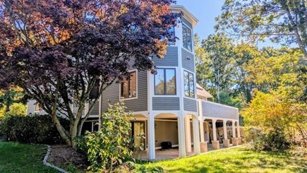 West Falmouth Cape Cod vacation rental - Exterior Rear View