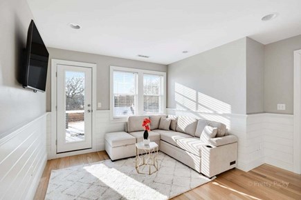 Harwich Port Cape Cod vacation rental - Cozy seating corner