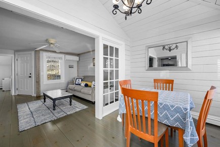Mashpee Cape Cod vacation rental - Dining area flows into living room
