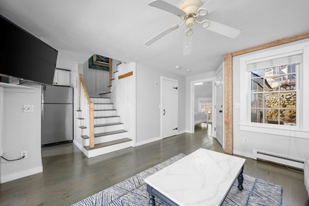 Mashpee Cape Cod vacation rental - The living room flows into the kitchen