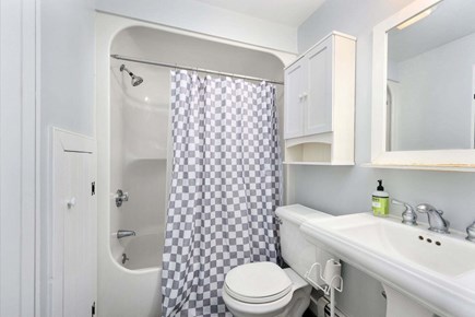 Mashpee Cape Cod vacation rental - Bathroom 1 - Full with tub and shower combo-  First Floor