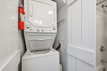 Mashpee Cape Cod vacation rental - Washer and dryer located in bathroom 1