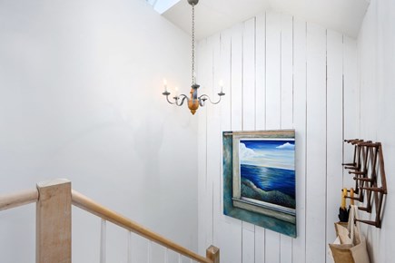 Mashpee Cape Cod vacation rental - Artwork on the second floor
