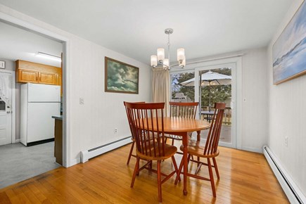 Centerville Cape Cod vacation rental - Dining area flows into kitchen