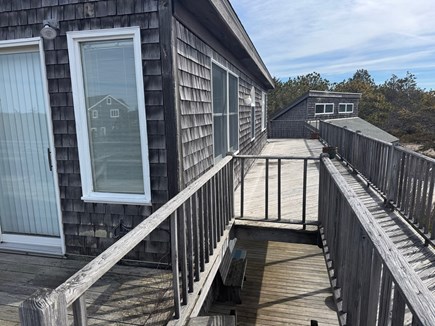 Truro Cape Cod vacation rental - Wrap around deck