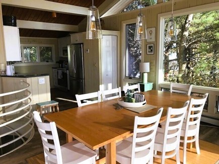 Wellfleet, Lt. Island Cape Cod vacation rental - Dining to Kitchen