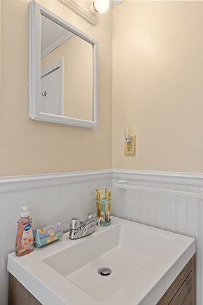 Yarmouth Cape Cod vacation rental - This bright and clean bathroom is stocked with essentials.