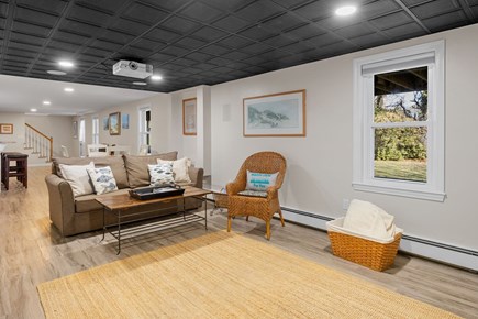 Yarmouth Port Cape Cod vacation rental - Large Living Room area with Pull Out Sofa Bed