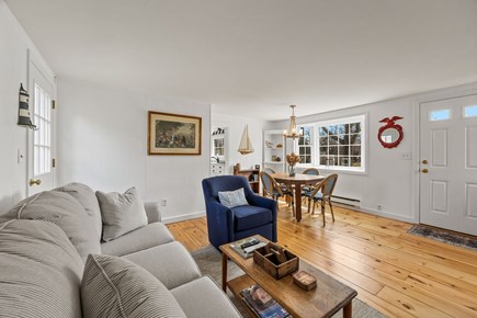 Orleans, 22 Beach Road Cottage Cape Cod vacation rental - Living/dining area