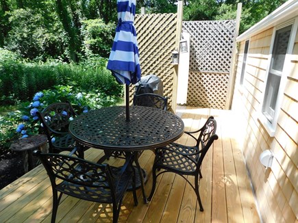 Wellfleet Cape Cod vacation rental - Exterior Deck