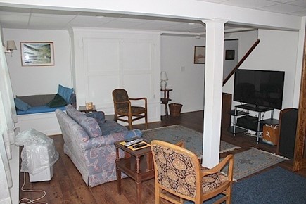 Eastham, First Encounter - 3842 Cape Cod vacation rental - Finished basement with TV