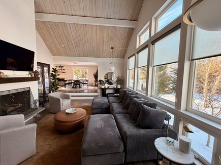 New Seabury, Mashpee Cape Cod vacation rental - Living Room with open floor plan