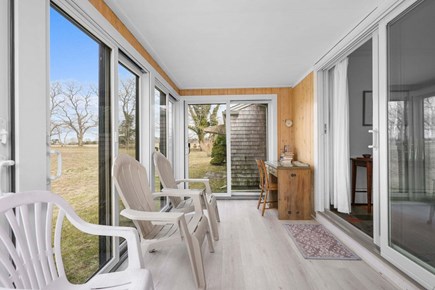Barnstable Cape Cod vacation rental - Screened in porch perfect for enjoying beautiful sunset