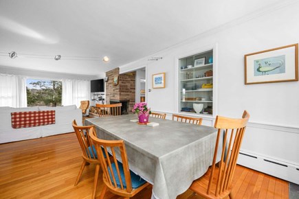 Barnstable Cape Cod vacation rental - View of the living room from the dining area