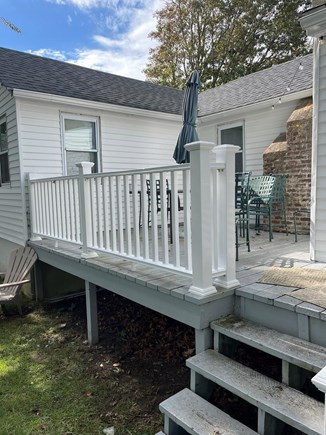 West Yarmouth Cape Cod vacation rental - Back deck, grill li, outdoor space, yard not shown in this photo