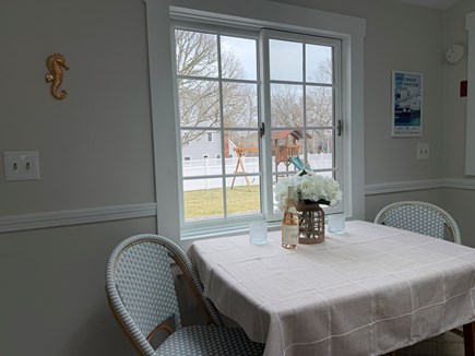 Centerville, West Hyannisport Cape Cod vacation rental - Breakfast nook in kitchen