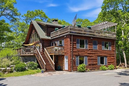 Brewster Cape Cod vacation rental - Experience the charm of Brewster at this captivating waterfront Country Log home.